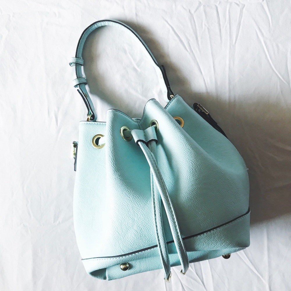 Merona Faux Leather Bucket Bag